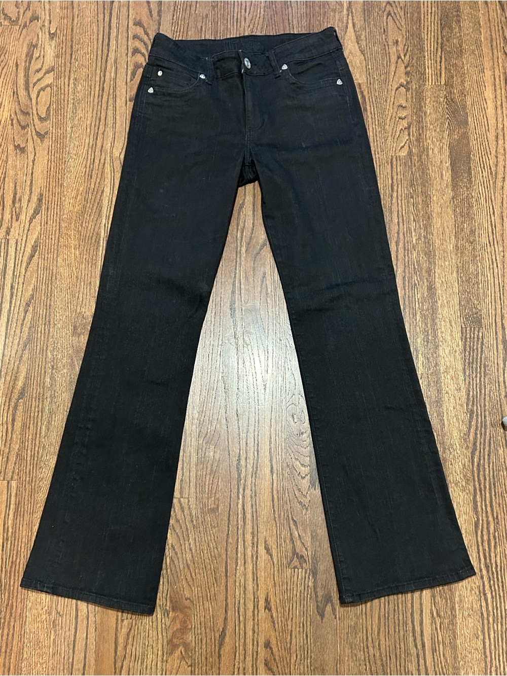 KUT from the Kloth Black Bootcut Jeans Women’s Size 6 Full Length Stretch Denim